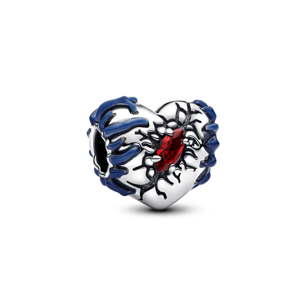 Stranger Things tumsā spīdošs sirds amulets