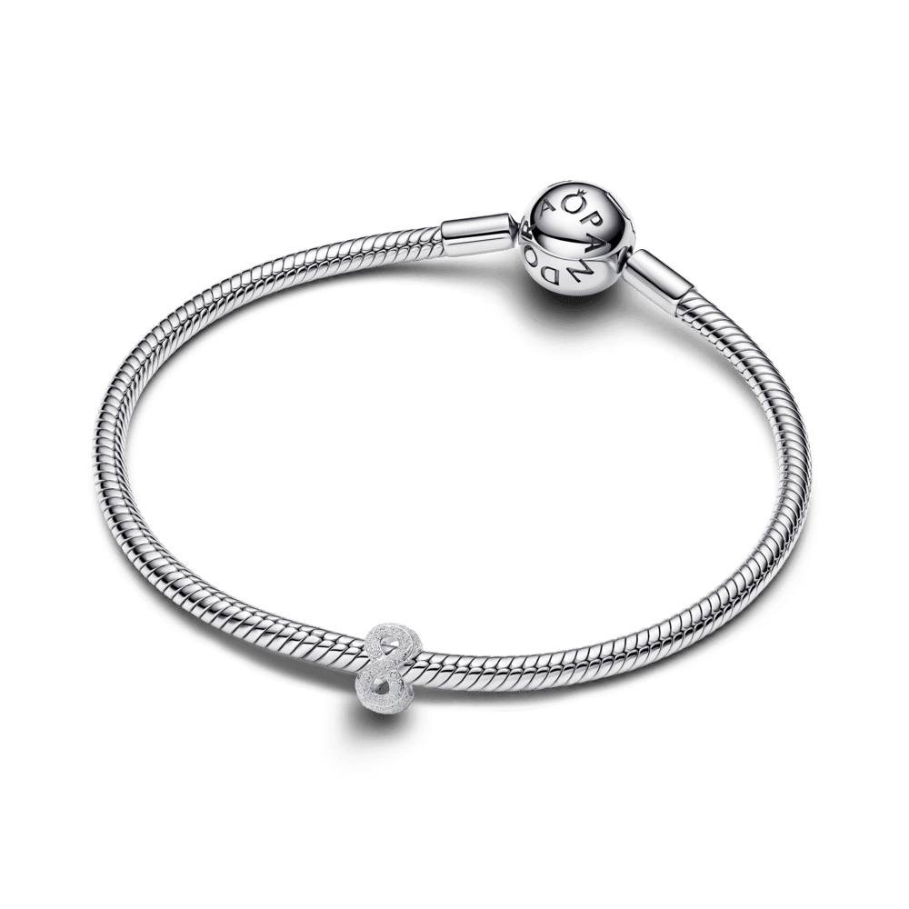 Teksturēts bezgalības simbola mini amulets