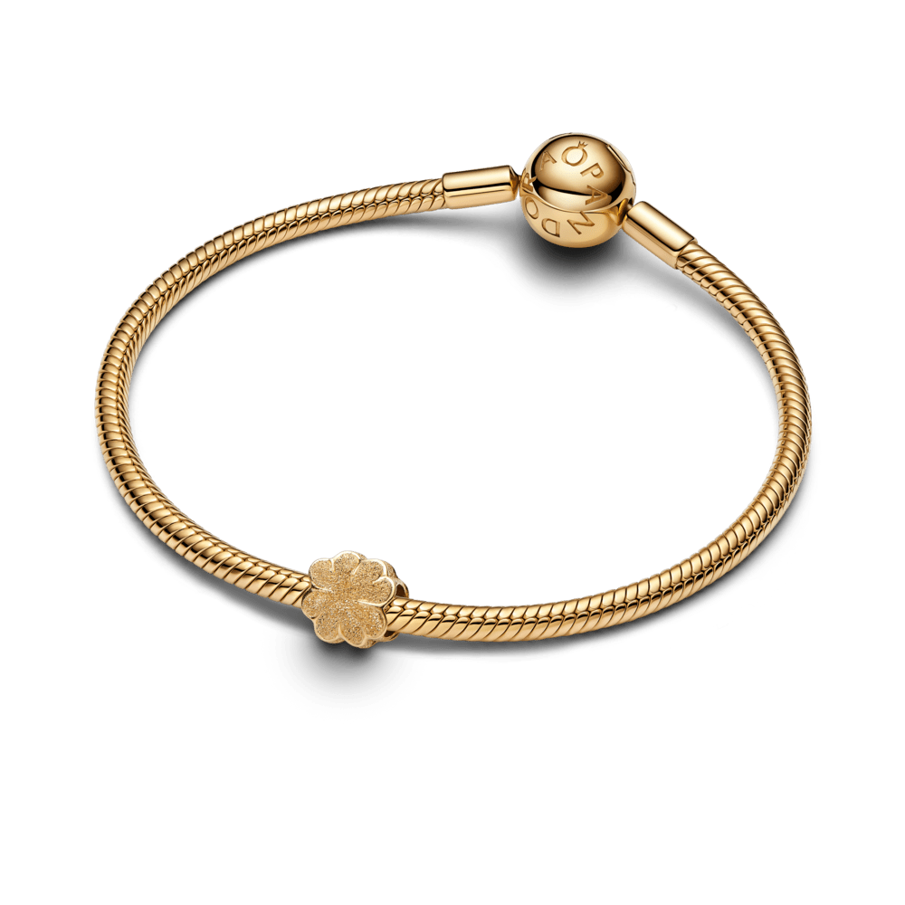 Teksturētais āboliņa mini amulets