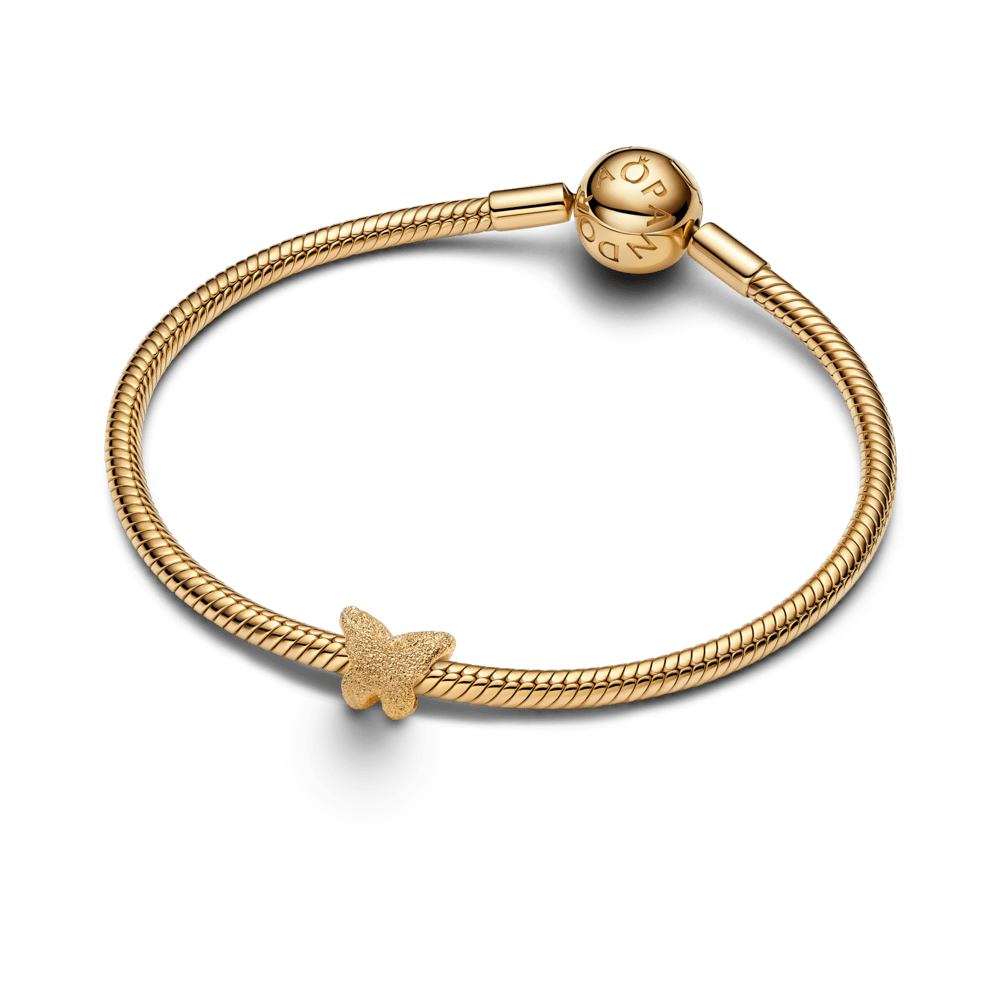 Teksturēts tauriņa mini amulets