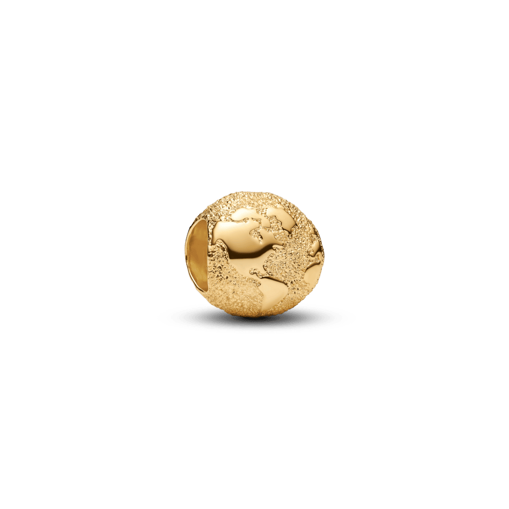 Teksturēts globusa mini amulets