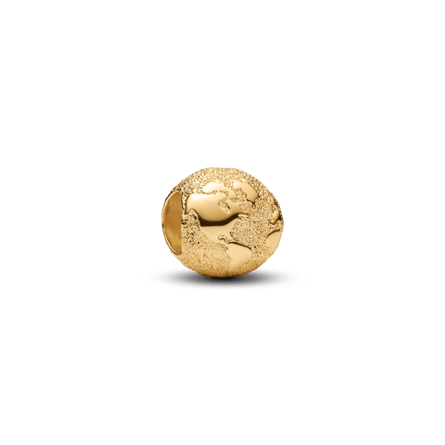 Teksturēts globusa mini amulets