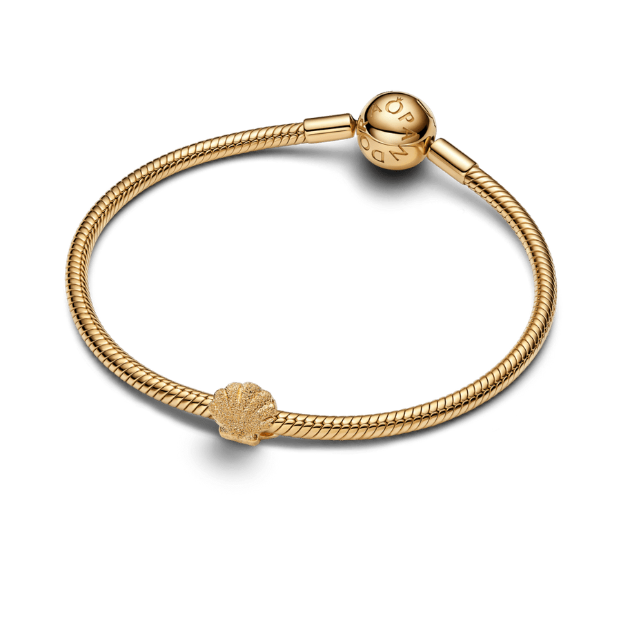 Teksturētais gliemežvāka mini amulets