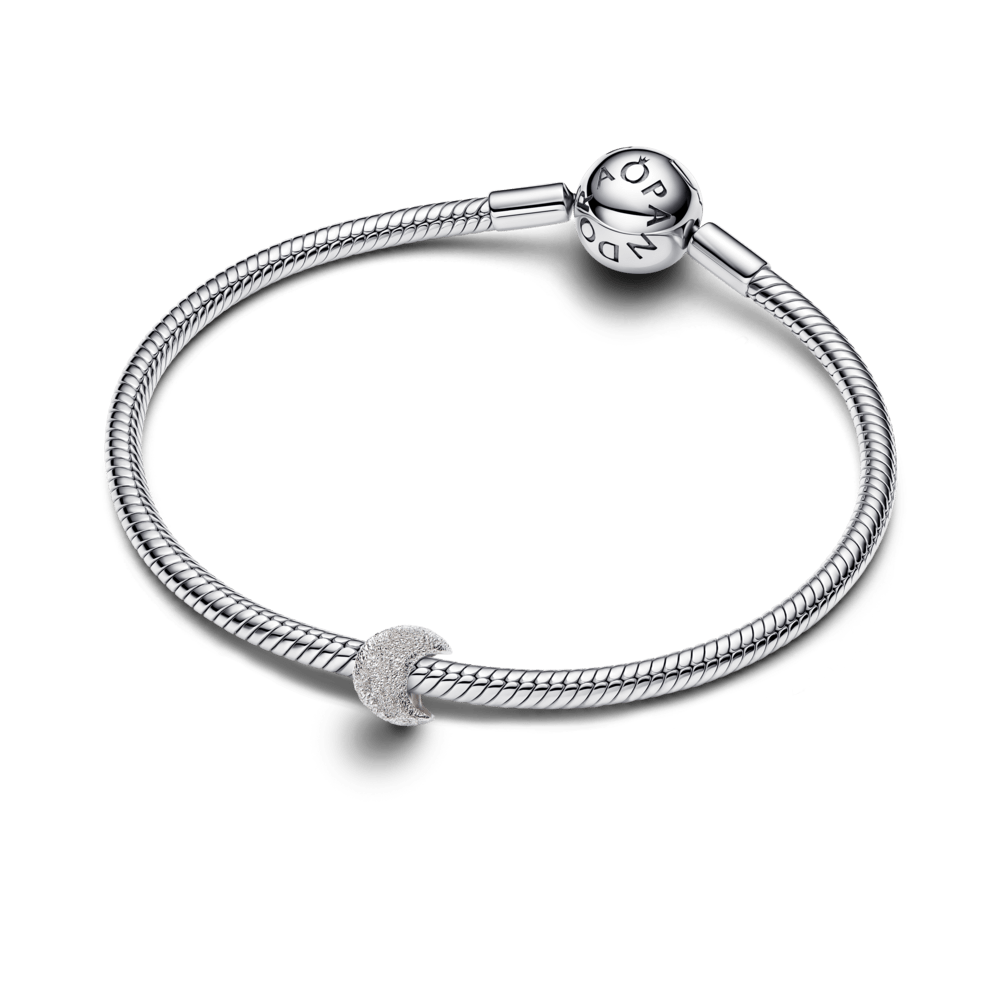 Teksturētais mēness mini amulets