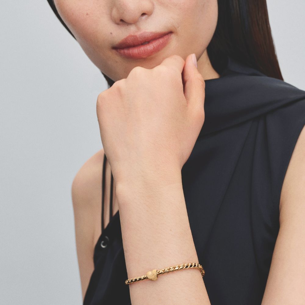 Teksturētas sirds mini amulets