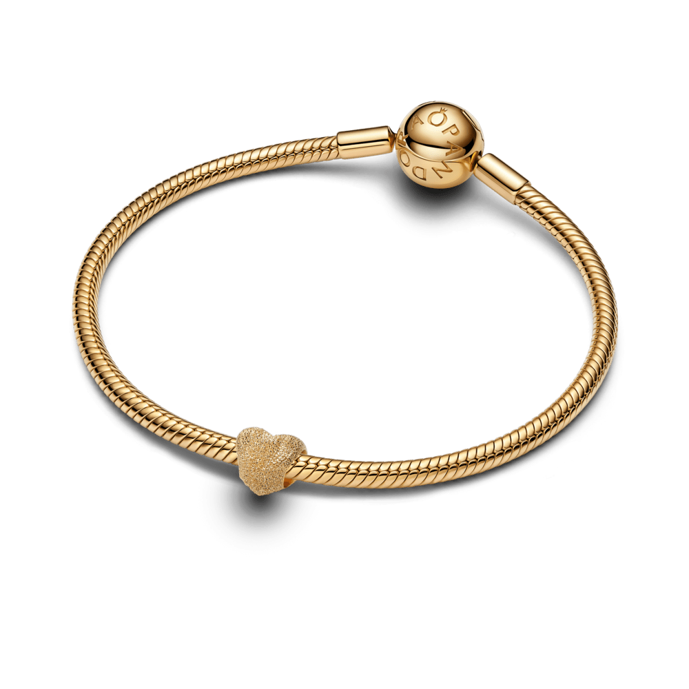 Teksturētas sirds mini amulets