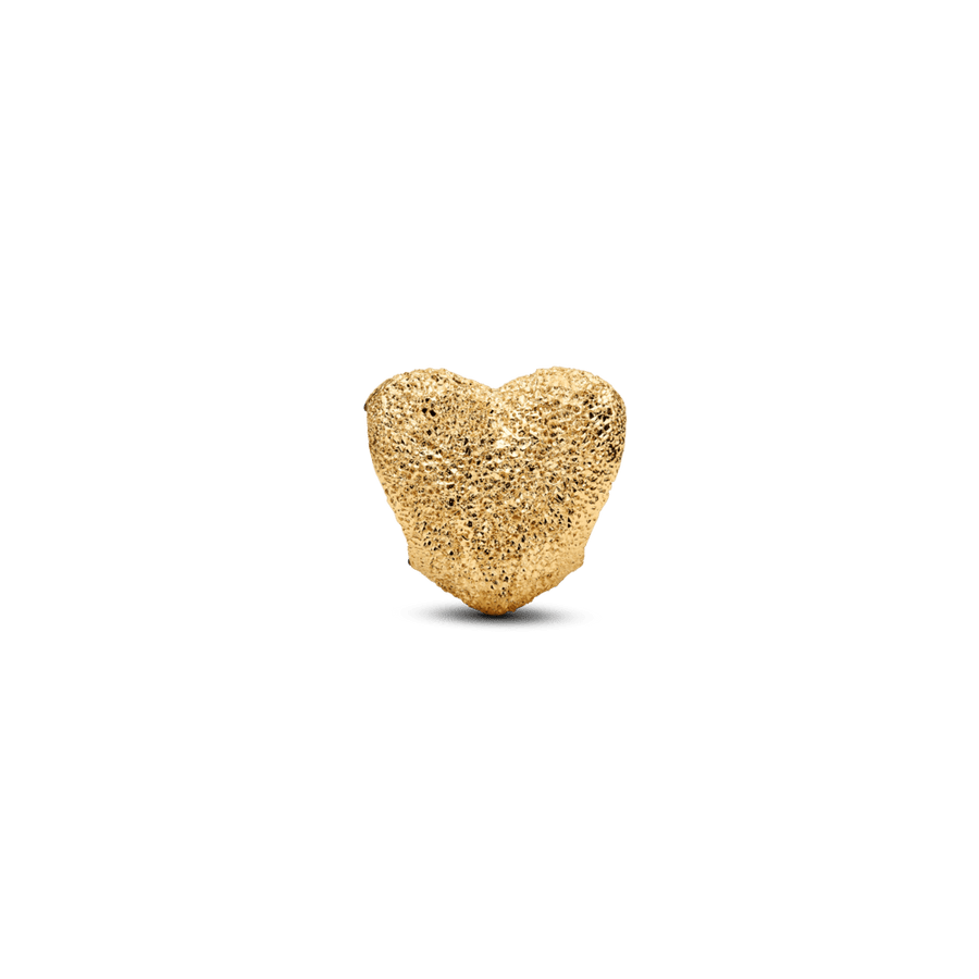 Teksturētas sirds mini amulets