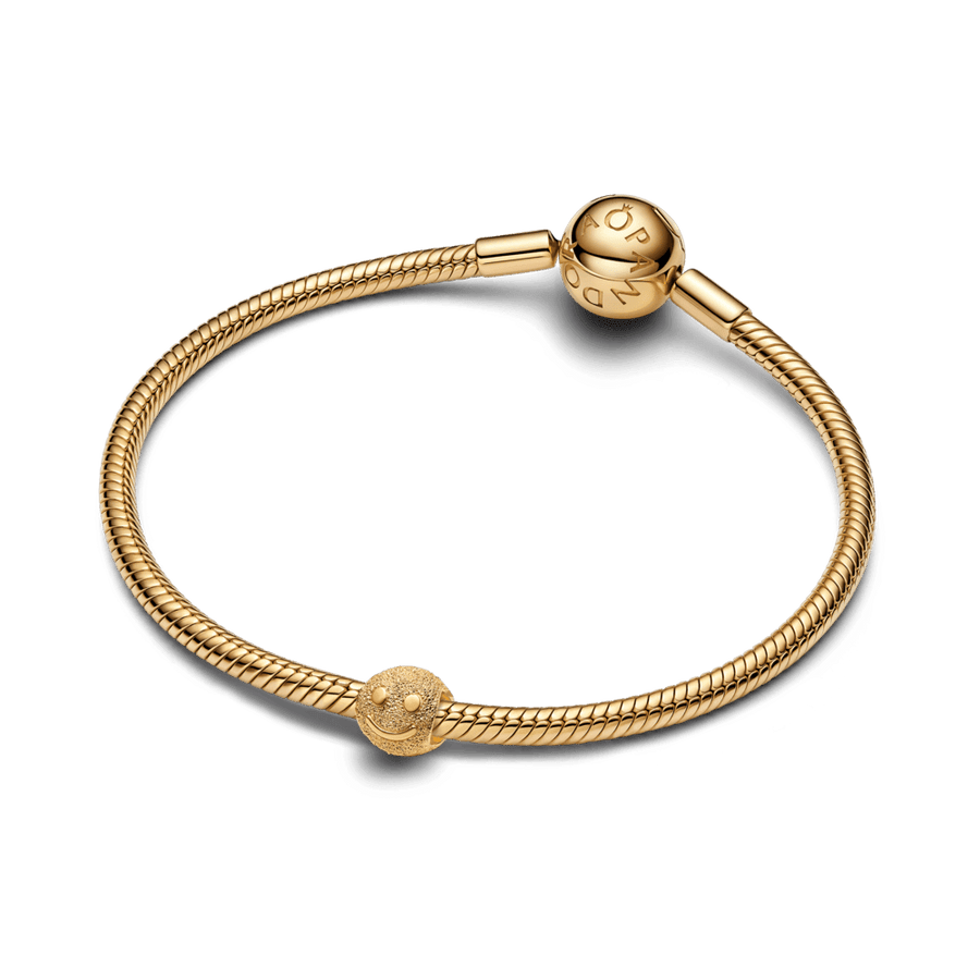 Teksturēts priecīgās sejas mini amulets