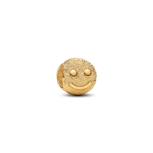 Teksturēts priecīgās sejas mini amulets