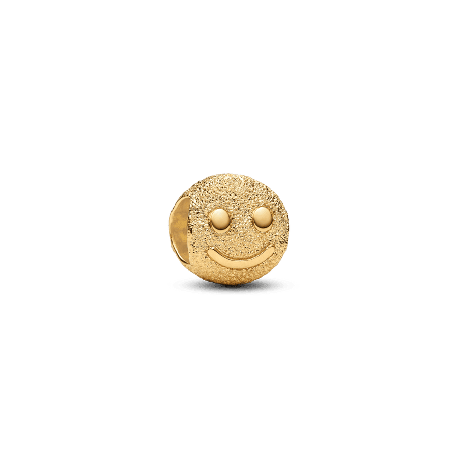 Teksturēts priecīgās sejas mini amulets