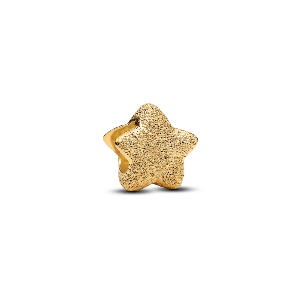 Teksturētais zvaigznes mini amulets