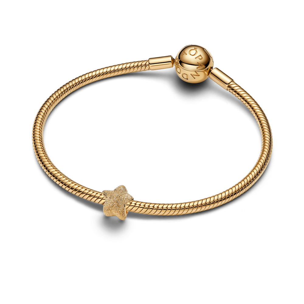 Teksturētais zvaigznes mini amulets