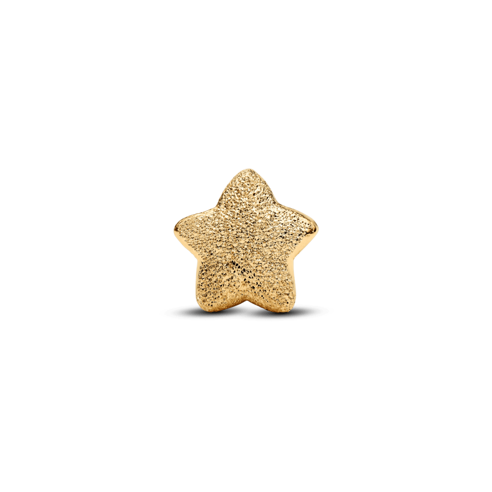 Teksturētais zvaigznes mini amulets