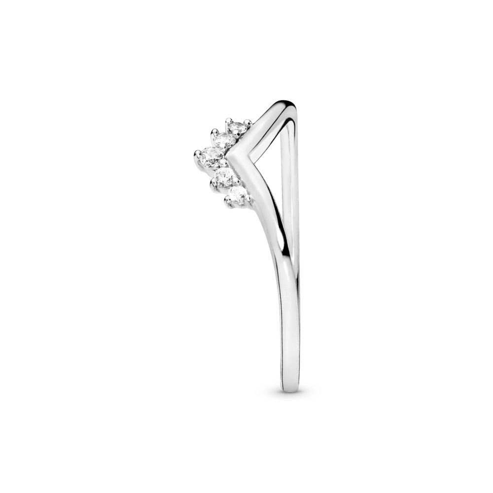 Tiāras Wishbone gredzens