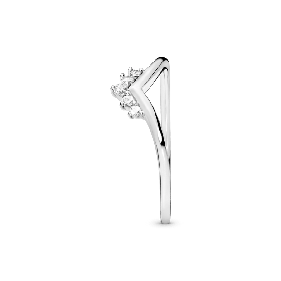 Tiāras Wishbone gredzens