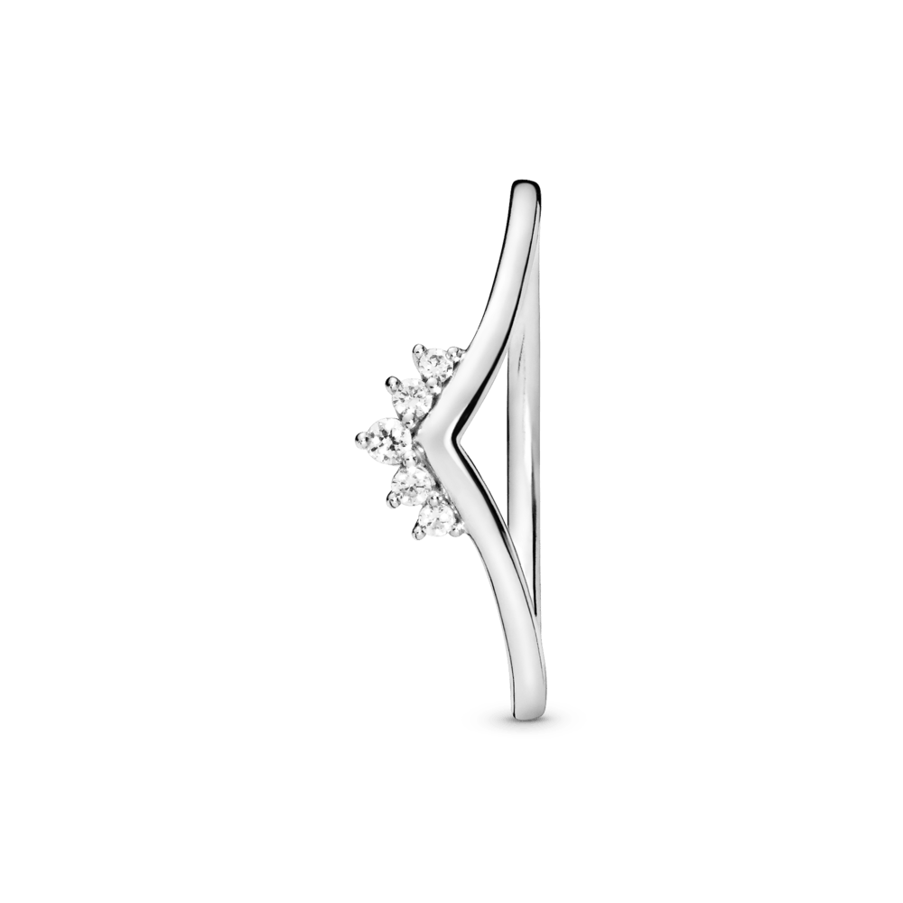 Tiāras Wishbone gredzens