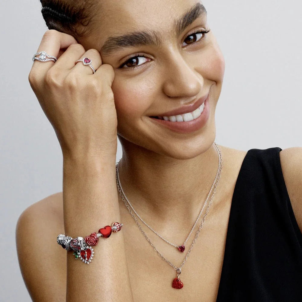 Sirds spārnu aizdares čūskas ķēdes rokassprādze