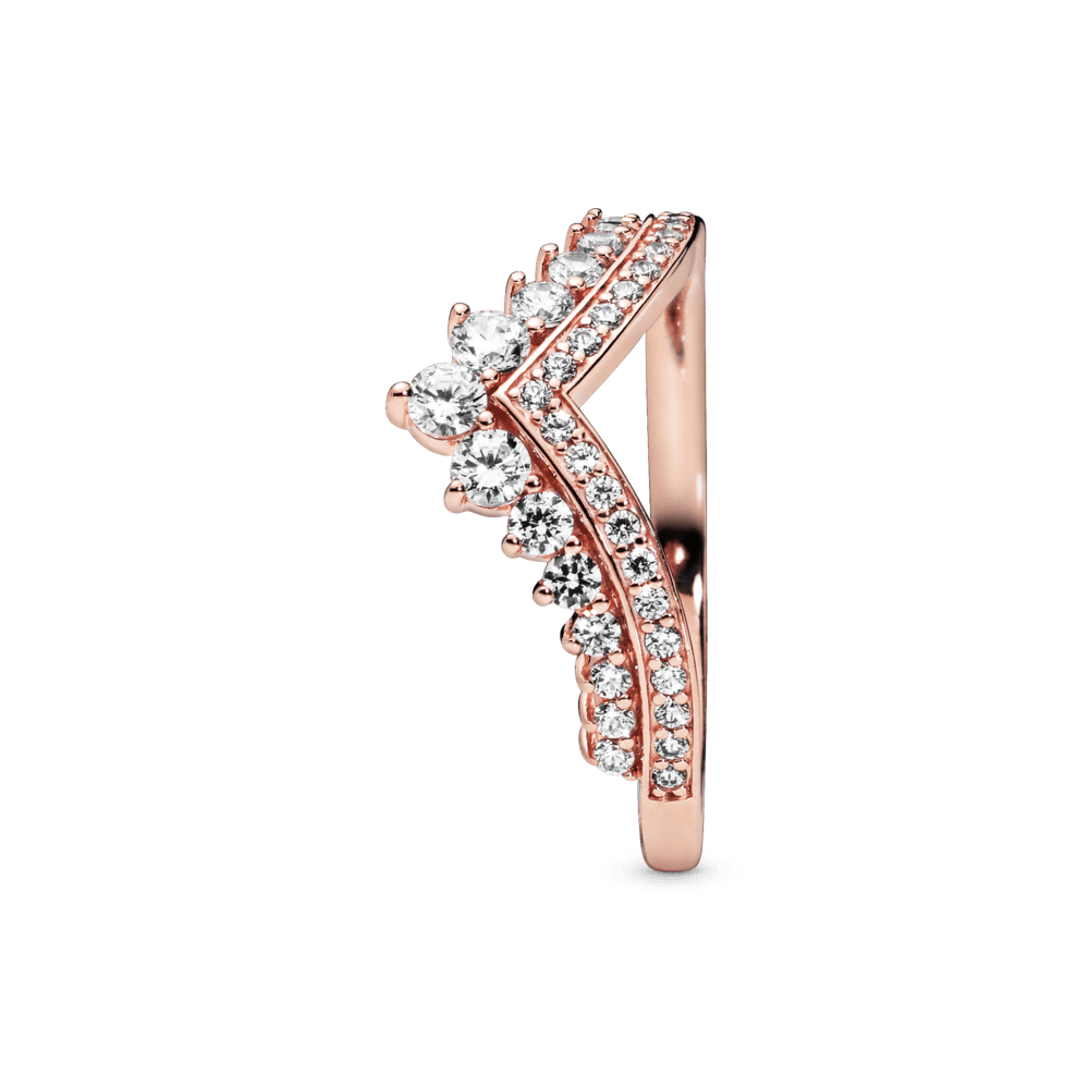 Princešu Wishbone gredzens