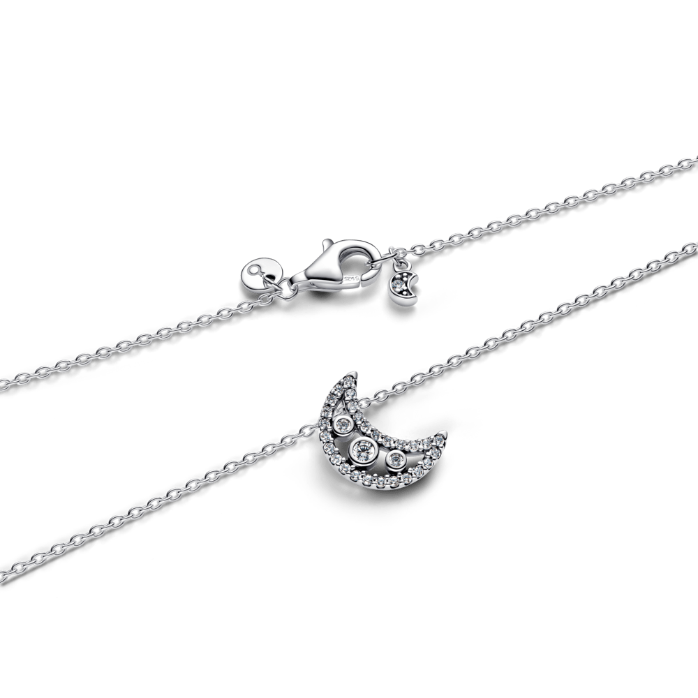 Pusmēness kulona kaklarota