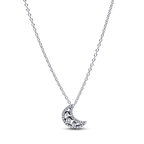 Pusmēness kulona kaklarota