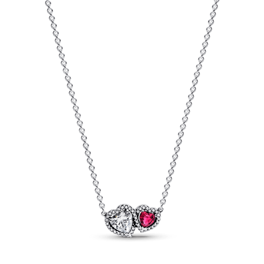 Dāvanu komplekts: Halo sirds kulona kaklarota & Halo sirds stīpiņu auskari