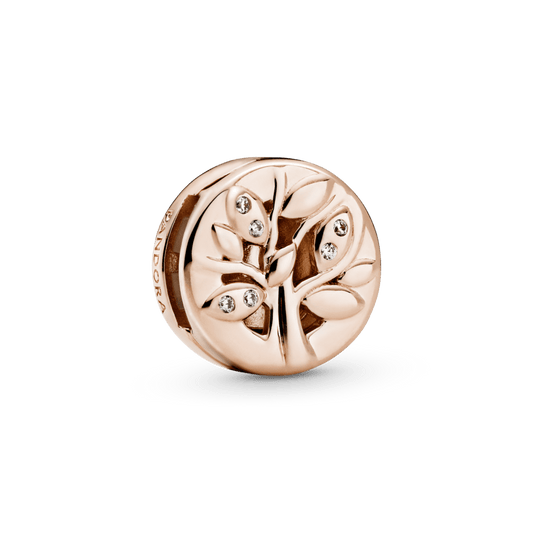 Mirdzošs un piespraužamais ģimenes koka amulets