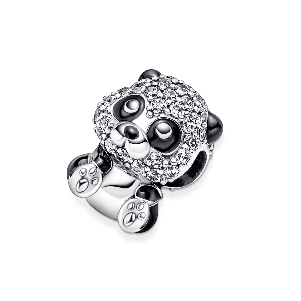 Mirdzoši piemīlīgās pandas amulets