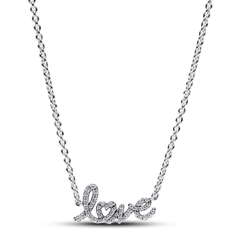 Ikoniskā kaklarota Mirdzoša, ar roku rakstīta mīlestība