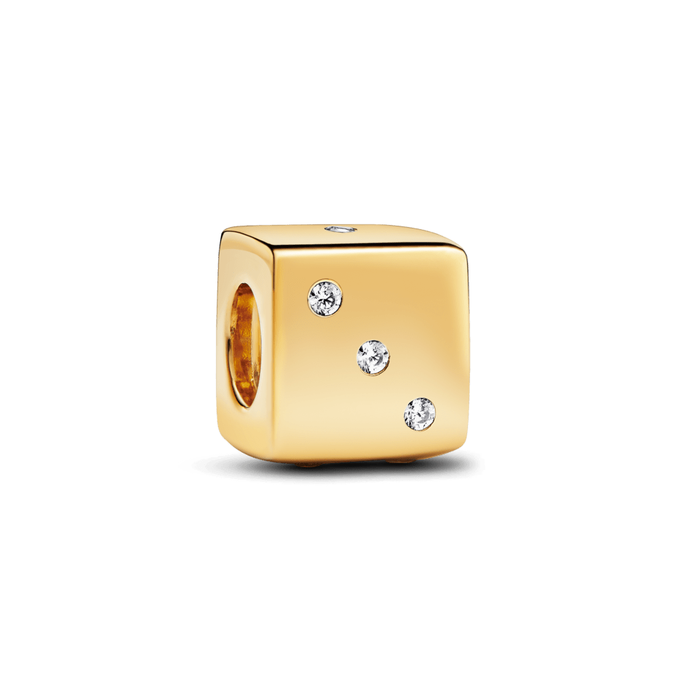 Mirdzošs kauliņu amulets