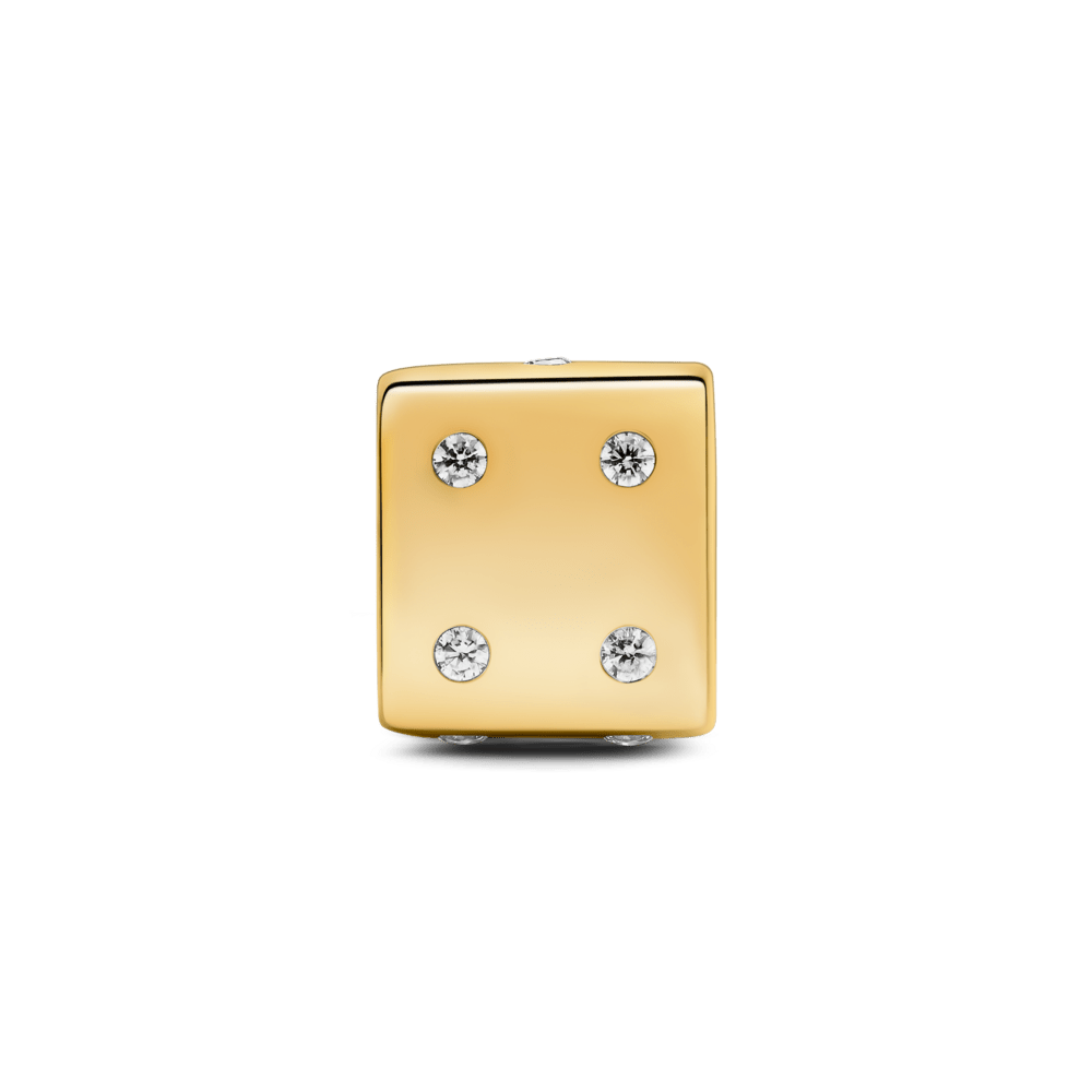 Mirdzošs kauliņu amulets