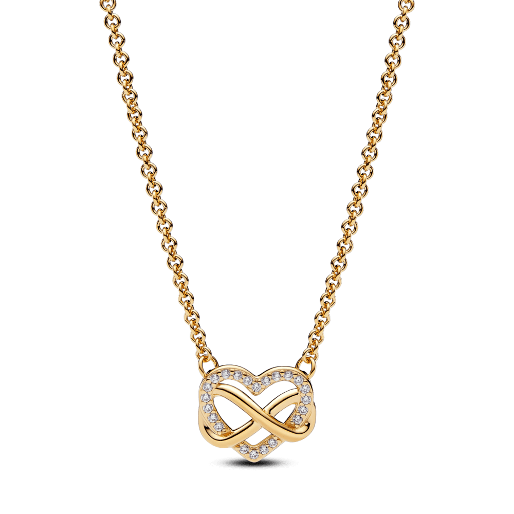 Mirdzoša bezgalības sirds Collier kaklarota