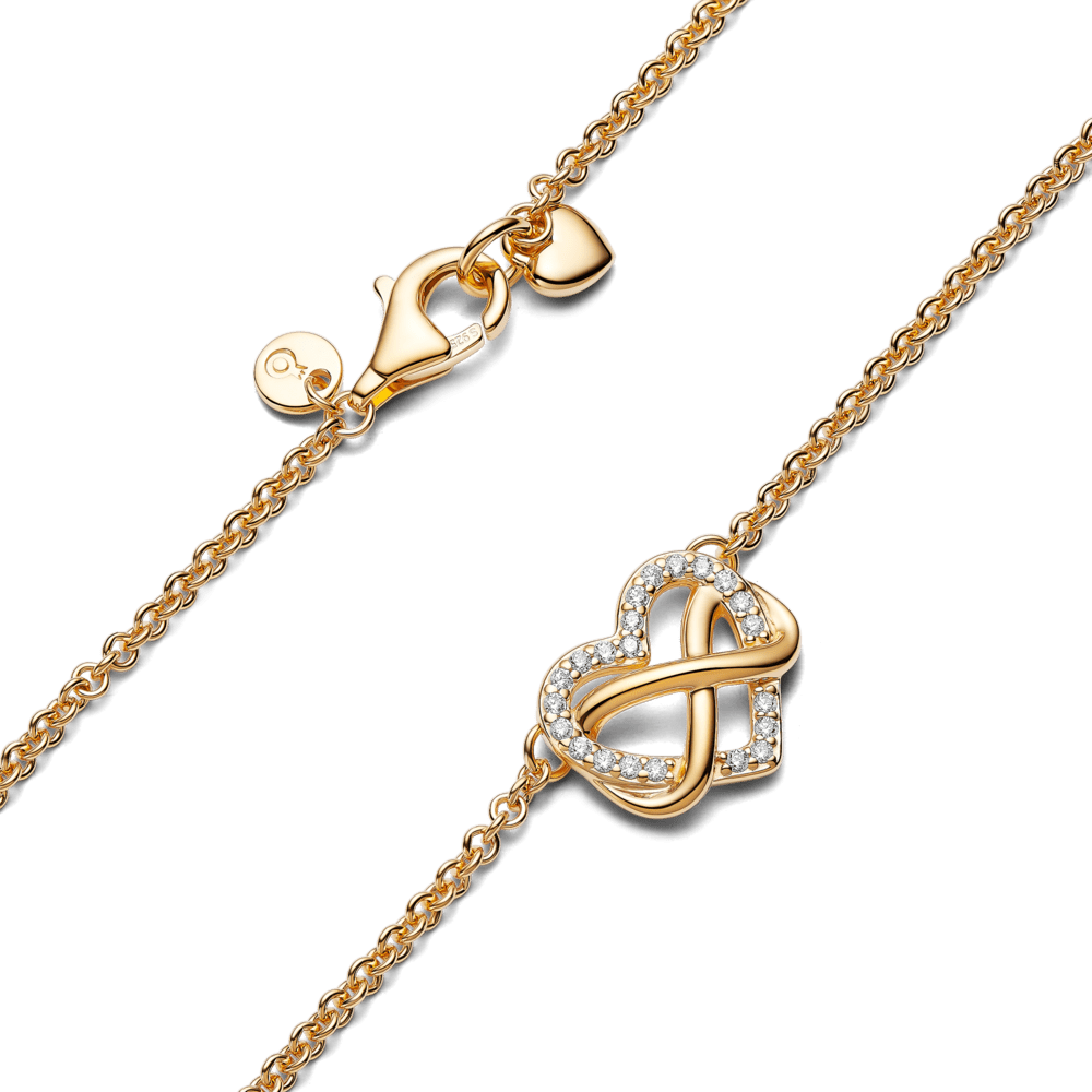 Mirdzoša bezgalības sirds Collier kaklarota