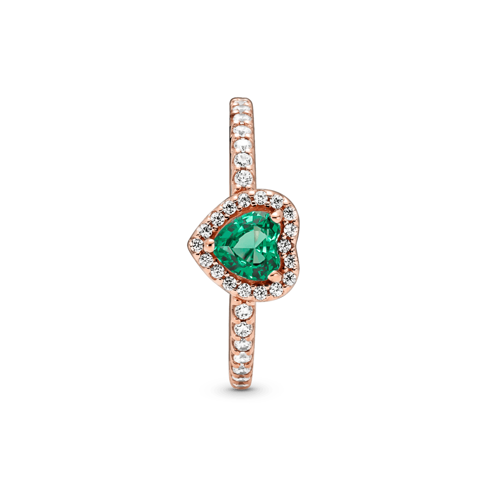 Mirdzošais un reljefais sirsniņgredzens