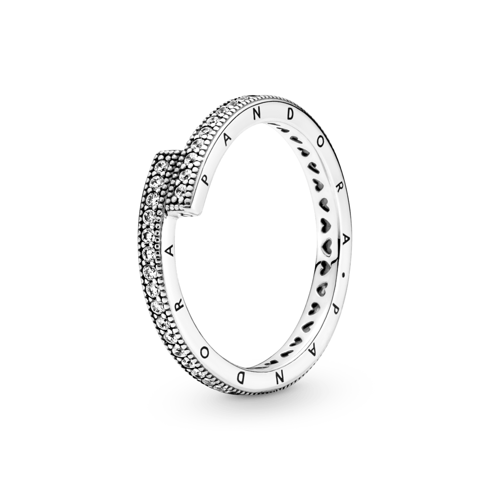 Mirdzošs gredzens ar pārklājumu