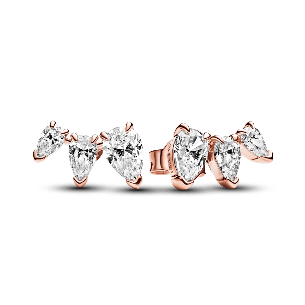 Dzirkstošie bumbiera auskari