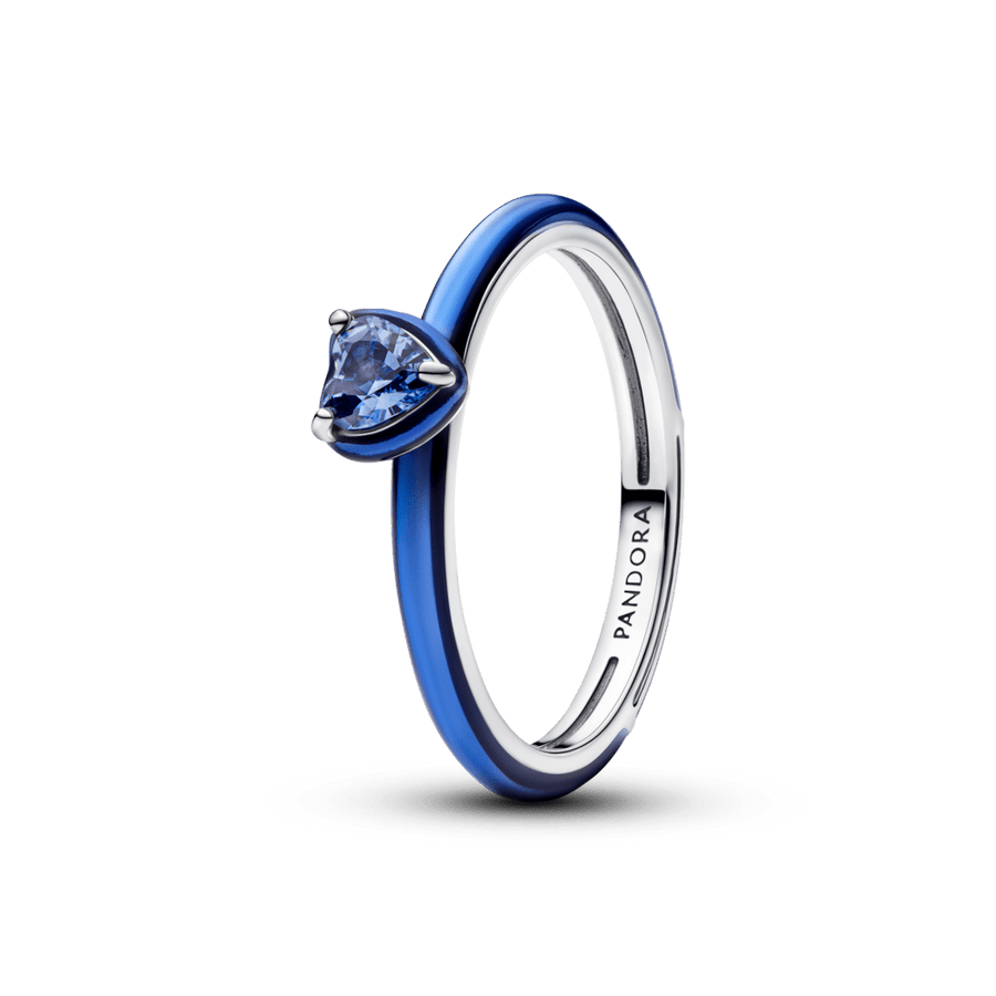 Zilās čakras sirds gredzens