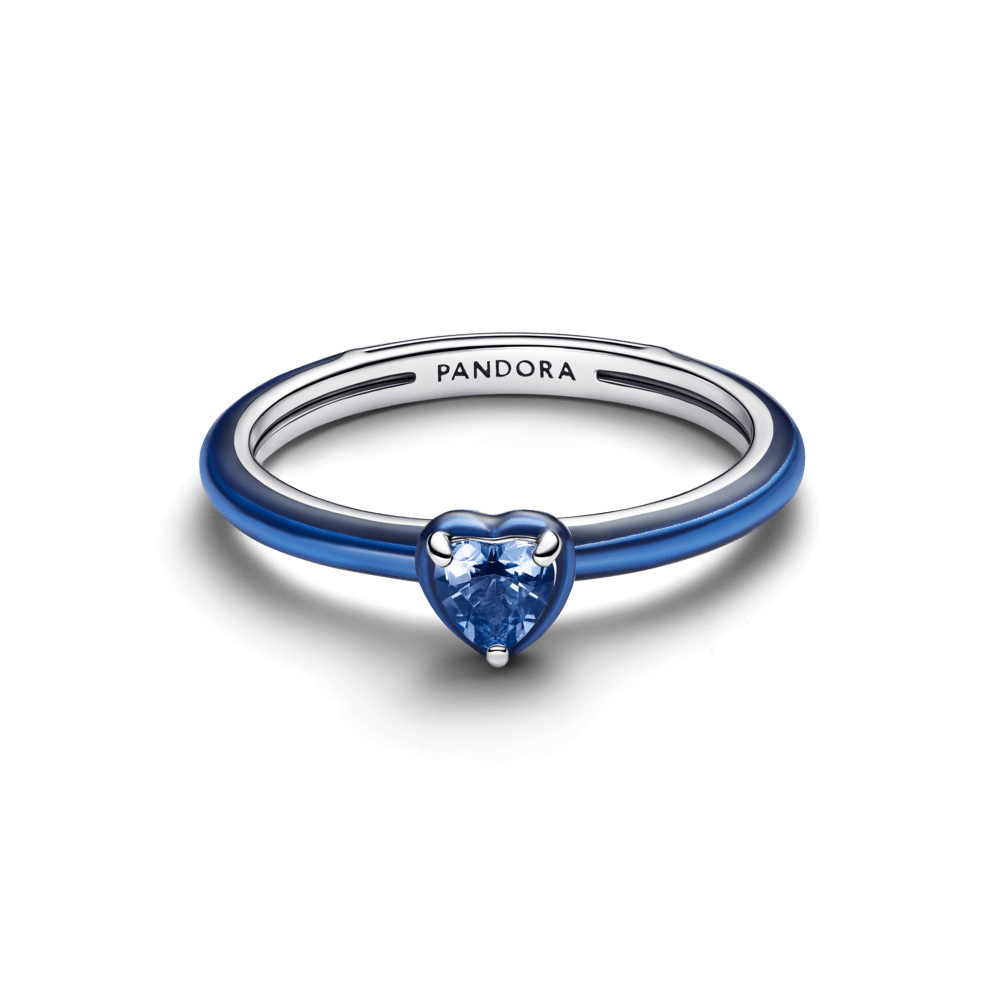 Zilās čakras sirds gredzens