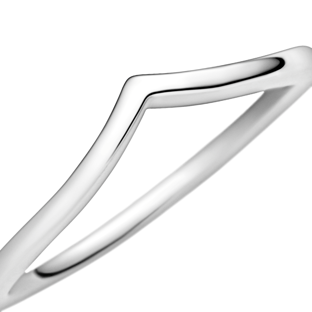 Spīdošais Wishbone gredzens