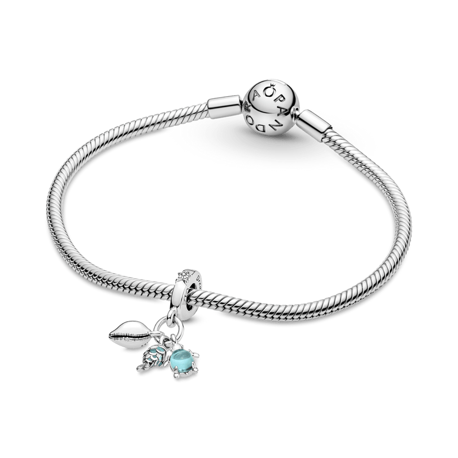 Piekarināms zivs, jūras bruņurupuča un gliemežvāka amulets