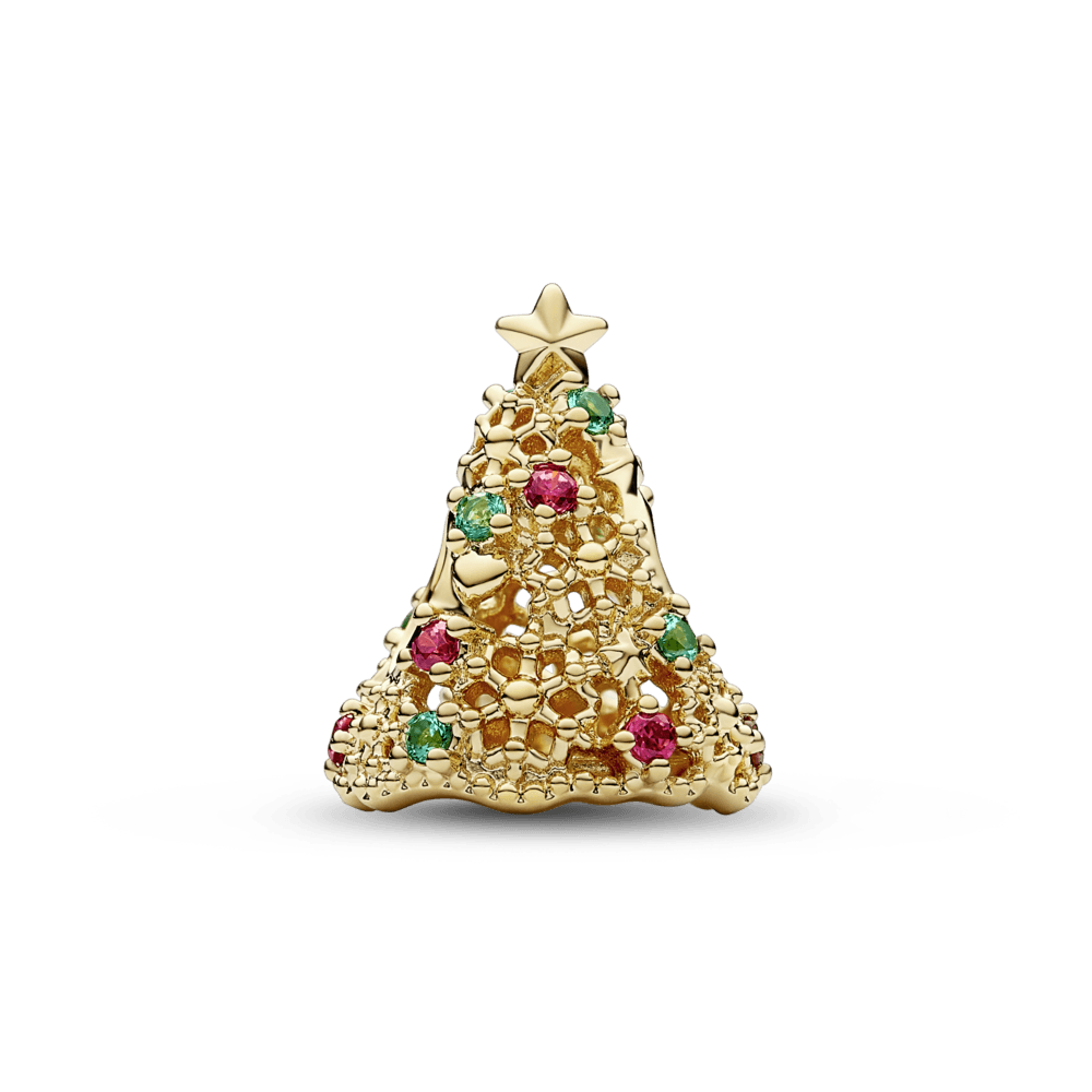 Mirdzošais Ziemassvētku eglītes amulets