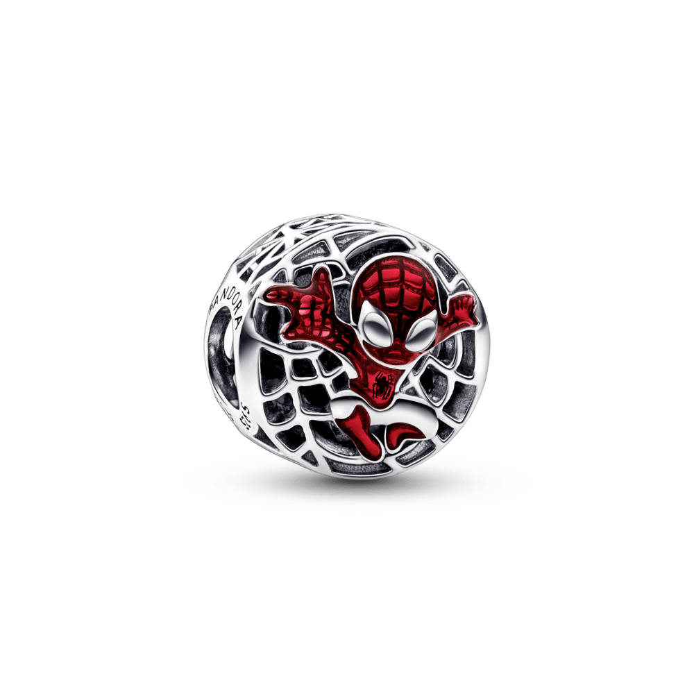 Marvel pār pilsētu lidojošā Spider-Man amulets