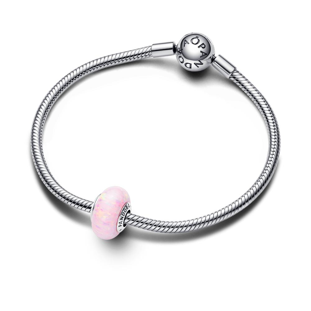 Rozā opāla amulets