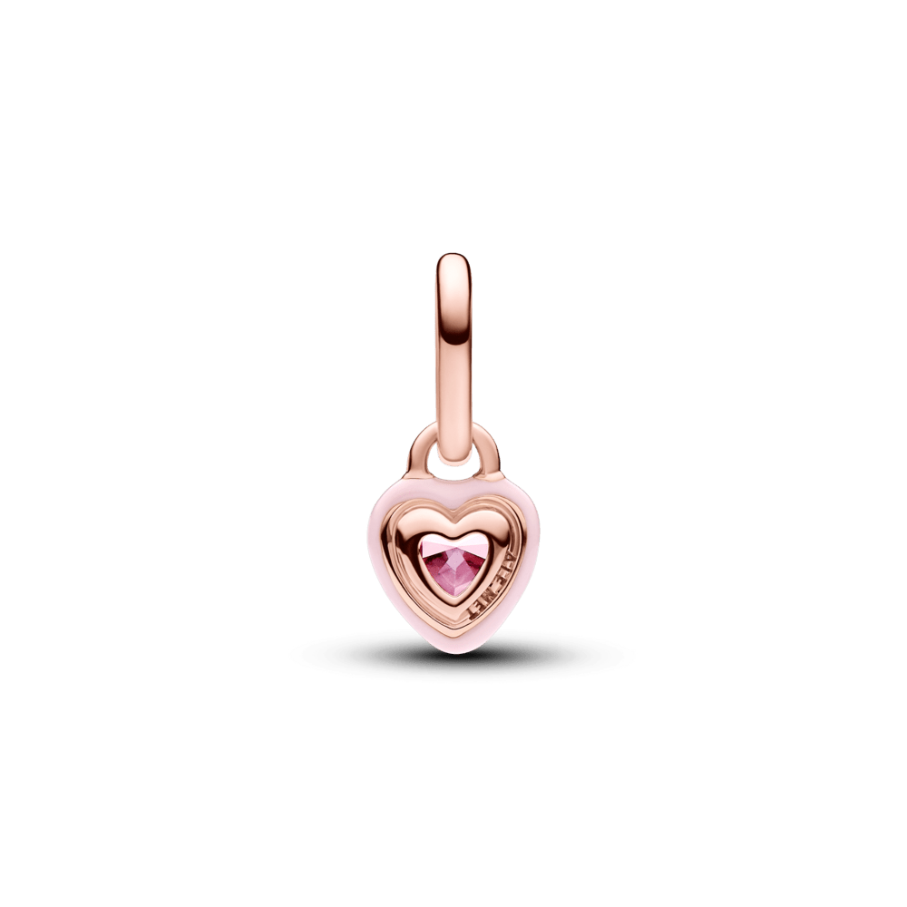 Pandora ME rozā čakras sirds mini amulets