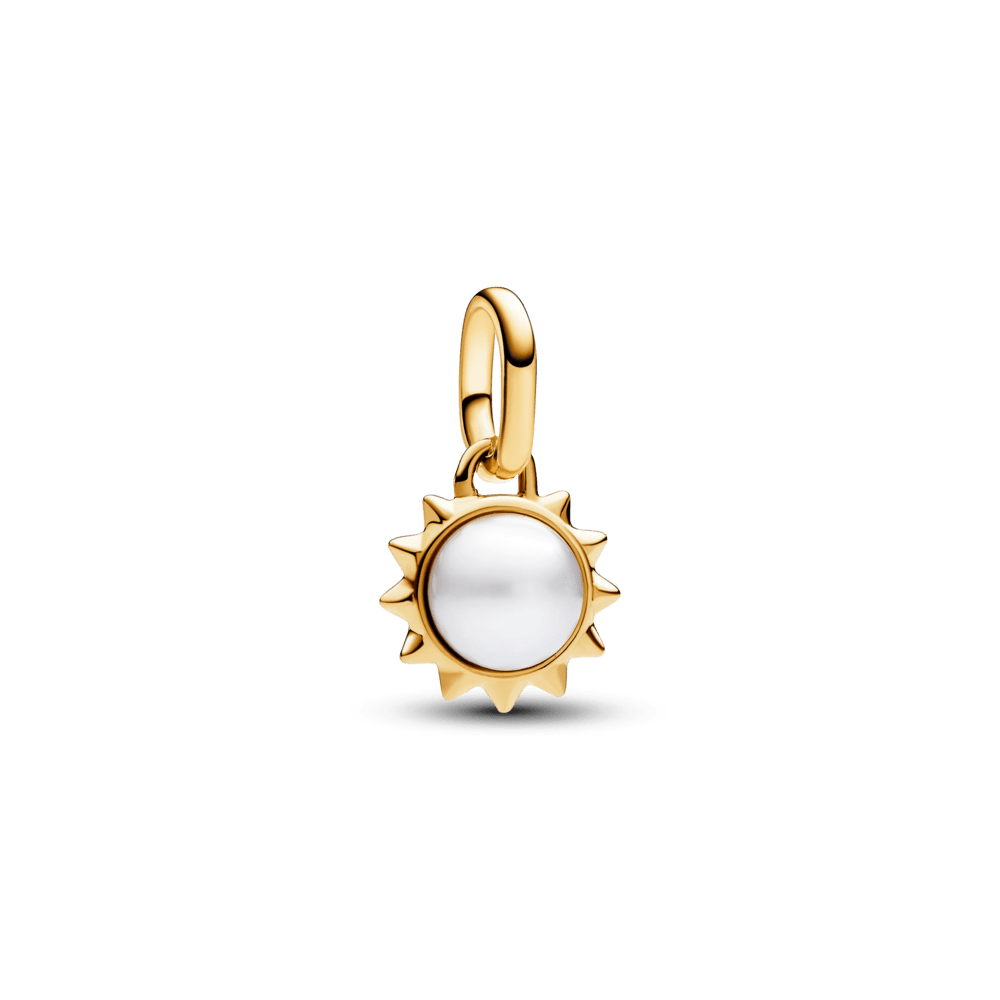 Pandora ME Saules piekarināmais amulets ar saldūdens pērli