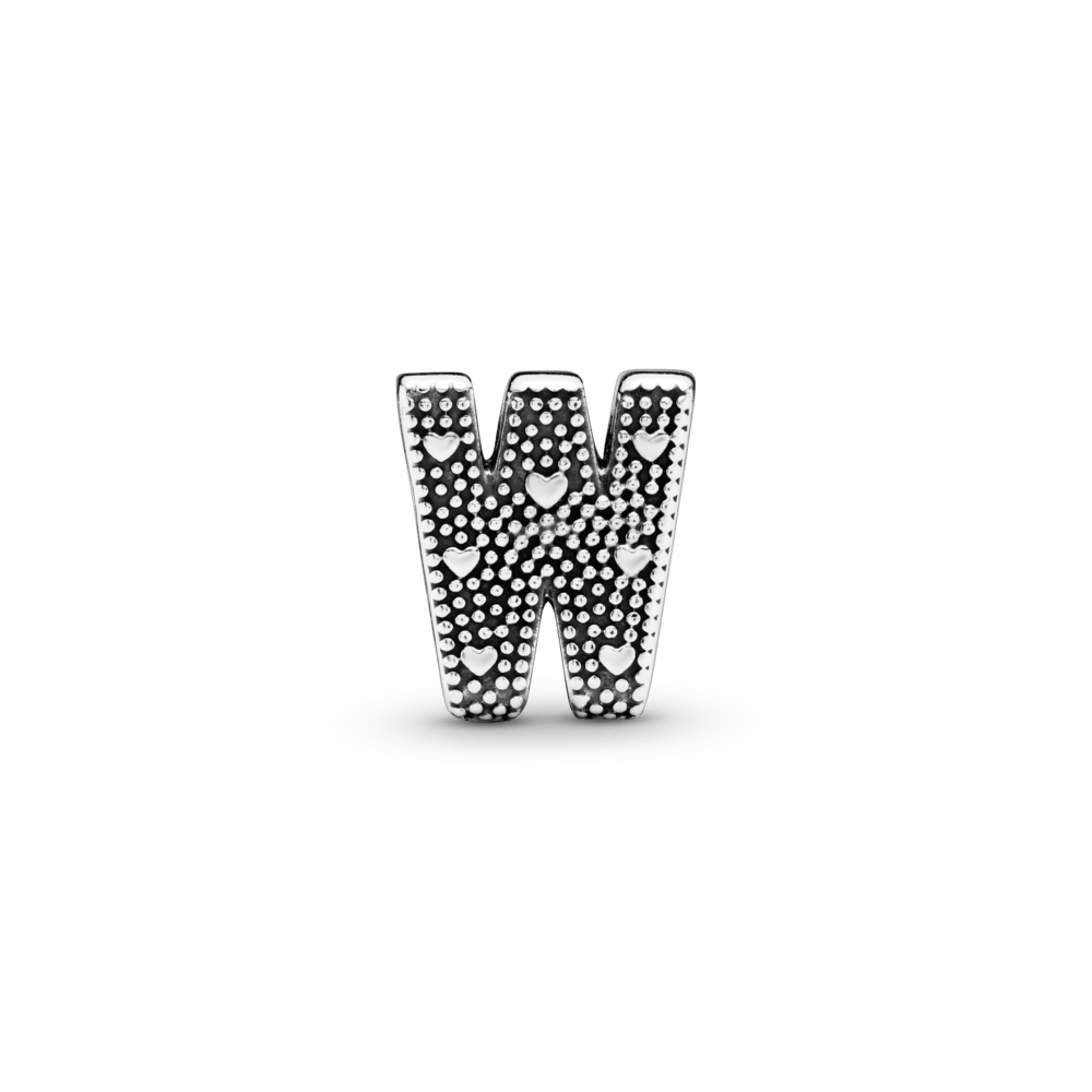 W burta alfabēta amulets