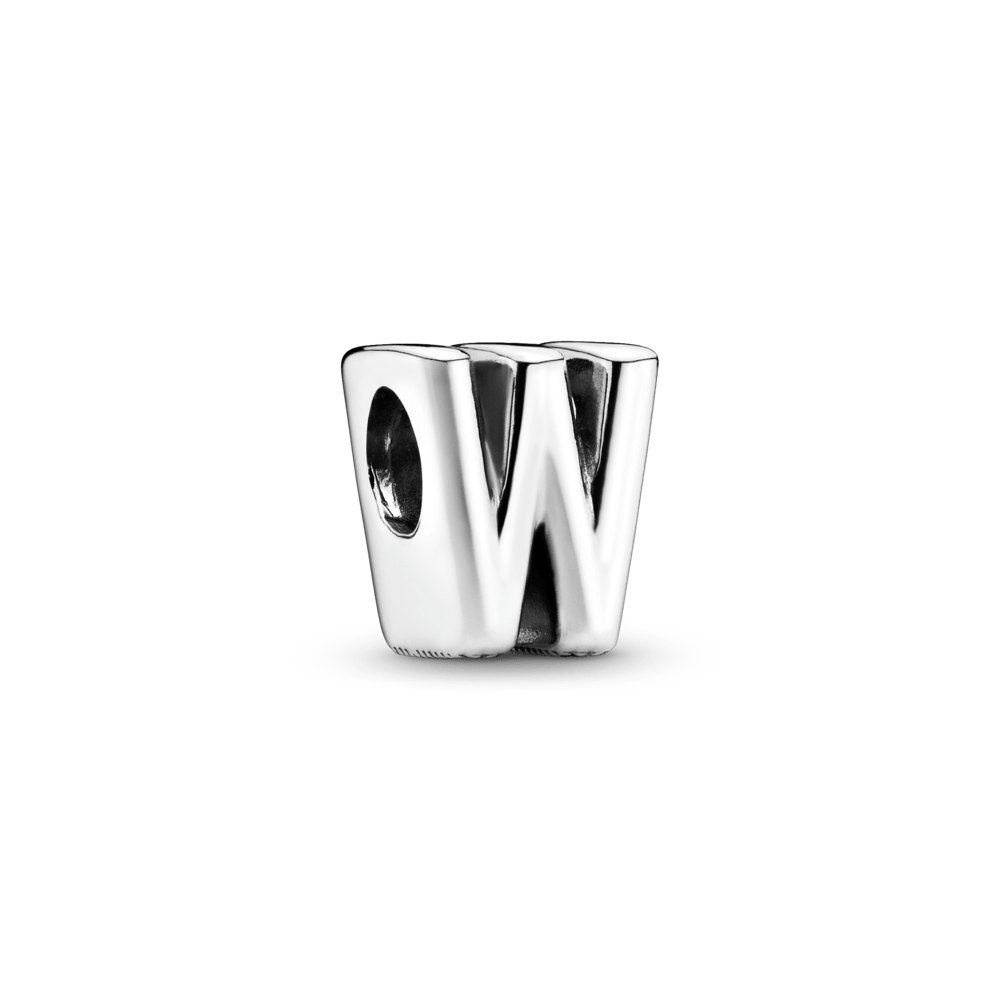 W burta alfabēta amulets