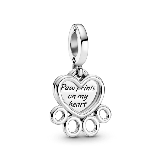 Sirds un ķepiņu nospiedumu piekariņš