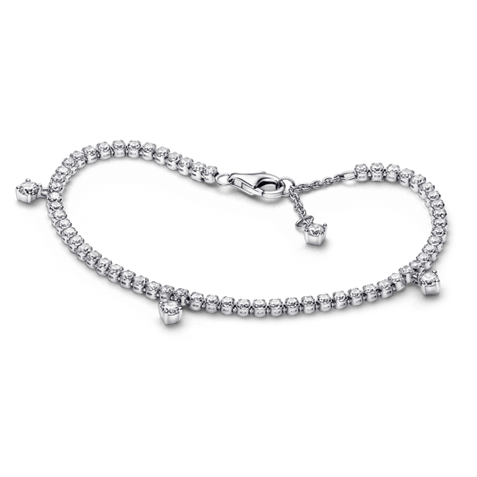 Mirdzošā tenisa rokassprādze