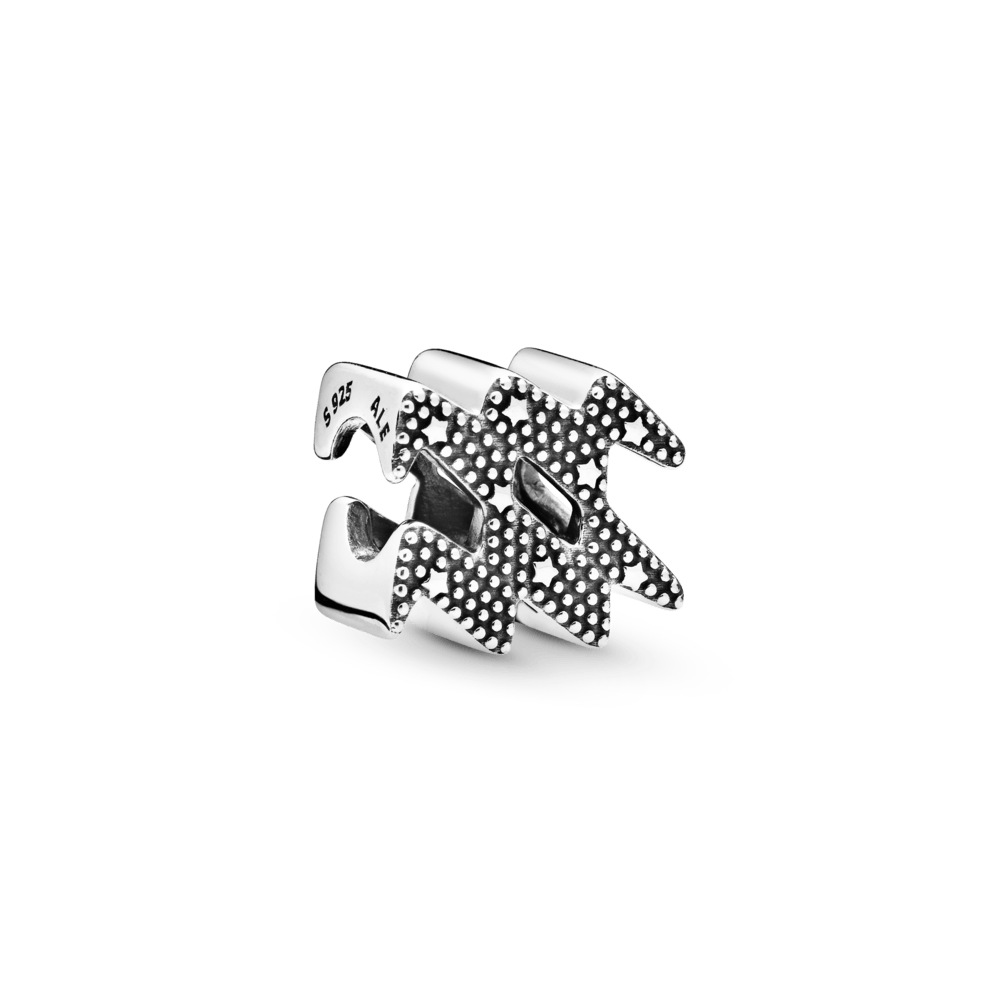 Mirdzošais Ūdensvīra zodiaka amulets