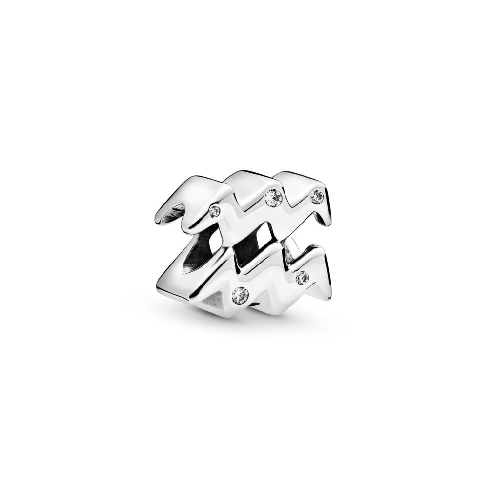 Mirdzošais Ūdensvīra zodiaka amulets